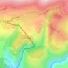Palmanillの地形図、標高、地勢