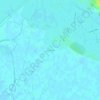 Les Davantsの地形図、標高、地勢