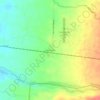 San Pedroの地形図、標高、地勢