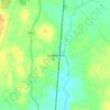 Loughmoreの地形図、標高、地勢