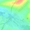 Le Petit Vallageの地形図、標高、地勢