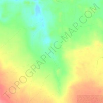 Tamritの地形図、標高、地勢