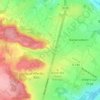 Hameau du Plessisの地形図、標高、地勢