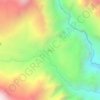 Naarの地形図、標高、地勢