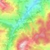 Brandolaの地形図、標高、地勢