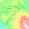 Mazamitlaの地形図、標高、地勢