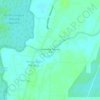 Kampung Tanjung Araの地形図、標高、地勢