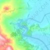 Montemolinoの地形図、標高、地勢