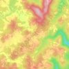Mountviewの地形図、標高、地勢