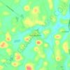 Donaghmoreの地形図、標高、地勢