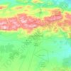 Louis Trichardtの地形図、標高、地勢