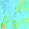 Millaniyaの地形図、標高、地勢