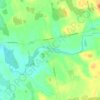 Gorrieの地形図、標高、地勢