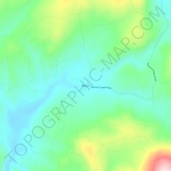 Wilsonの地形図、標高、地勢