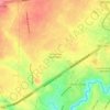 San Antonio Cacalotepecの地形図、標高、地勢