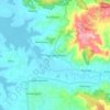 Nguntoronadiの地形図、標高、地勢