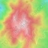 Mottaroneの地形図、標高、地勢
