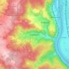 Unkelbachの地形図、標高、地勢