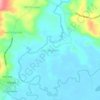 East Migpulaoの地形図、標高、地勢