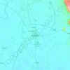ピッサヌロークの地形図、標高、地勢