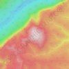 Mount Hayの地形図、標高、地勢