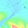 MacDonnell Rangesの地形図、標高、地勢