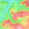 Kleinweingartenの地形図、標高、地勢