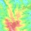 Ellerbach bei Taiskirchen im Innkreisの地形図、標高、地勢