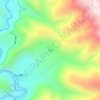Genjiの地形図、標高、地勢