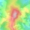 Monte Murloの地形図、標高、地勢