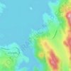 Tyroleanの地形図、標高、地勢