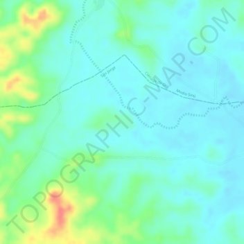 Villa Liaの地形図、標高、地勢