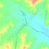 Mertonの地形図、標高、地勢