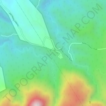 Lantawan viewの地形図、標高、地勢