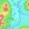 Leonsteinの地形図、標高、地勢