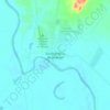 Santo Antônio de Levergerの地形図、標高、地勢