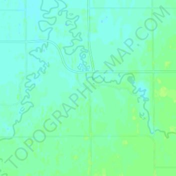 Malungの地形図、標高、地勢