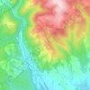 Hochartの地形図、標高、地勢
