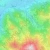 Salvenbergの地形図、標高、地勢