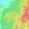 Sebastopol (Scorpion) Hillの地形図、標高、地勢