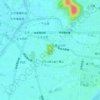 鷺山の地形図、標高、地勢