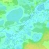 Эбэ Тамаҕаの地形図、標高、地勢