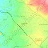 Kecamatan Jonggatの地形図、標高、地勢
