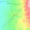 Quimbayaの地形図、標高、地勢