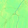 梅田湖镇の地形図、標高、地勢