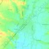 ペッチャブーンの地形図、標高、地勢