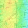 Ben Davisの地形図、標高、地勢