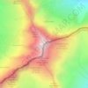 Großer Löffler - Monte Lovelloの地形図、標高、地勢