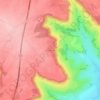Rochefontaineの地形図、標高、地勢