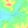 Bealibaの地形図、標高、地勢